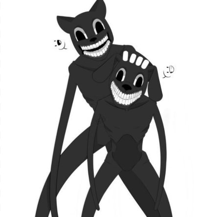 Cartoon cat & Cartoon dog