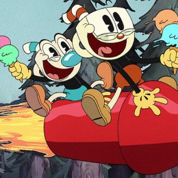 Cuphead and Mugman