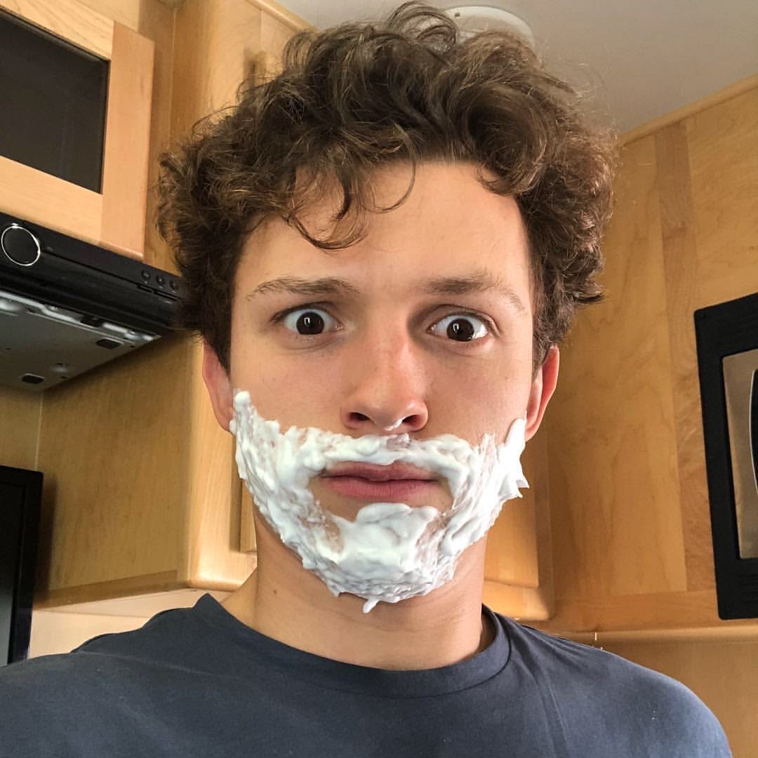 pretty sure this isn't how mr. stark shaves, but it's a start!🙈