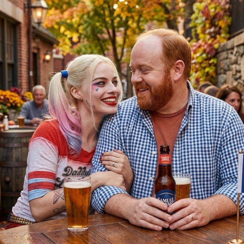 Me and puddin just talking about life damn i didn’t think after that moron joker I’d get this lucky but Jack is mine my jack in the box belly and all and his appetite forget it eats everything I cook for em  god life is good now #JackandHarley