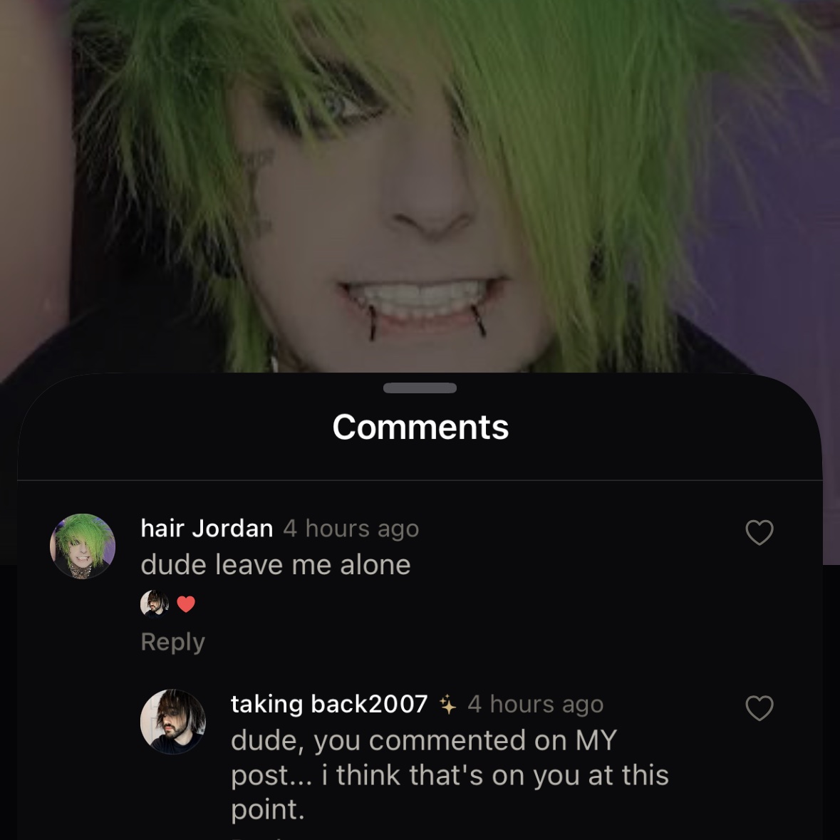 takingback2007 you leave Jordan and his family alone im not afraid to say it