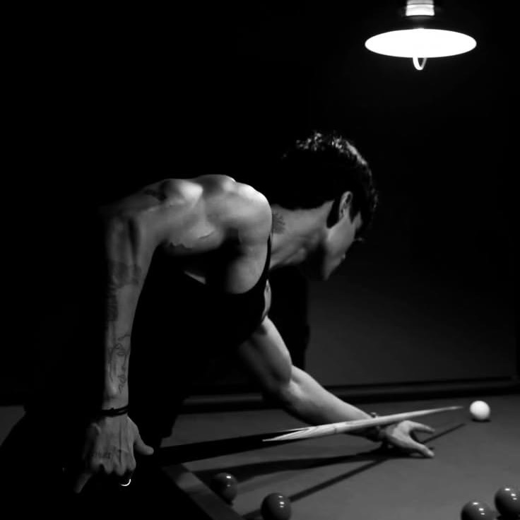 a man needs his focus.