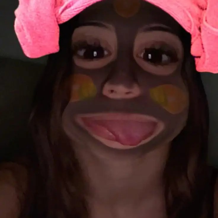 even with this on, i bet i could still make you blush.