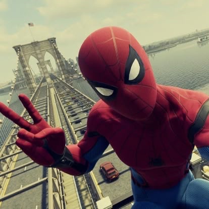 Quick selfie, gotta go save the world or whatever.