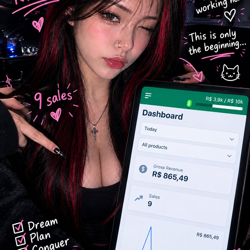 FIRST DAY… AND ALREADY R$865.49?! 😳💸🔥

I honestly didn’t expect this result so soon. 9 sales on my FIRST DAY! 🥹🖤

This is just the beginning. ✨
Dream it. Plan it. Work for it. CONQUER IT. 👑

If I can start from zero, you can too. 💕
Follow me and watch this journey grow — we’re just getting started! 🚀

Who’s ready to make their first sale? 👀💰

#SideHustle #OnlineBusiness #FirstSale #DigitalCreator #SmallBusiness #MakeMoneyOnline #Entrepreneur #SuccessJourney #GirlBoss #DreamBig