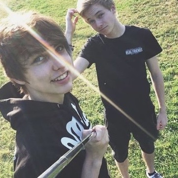 just chillin with the bro, good vibes only