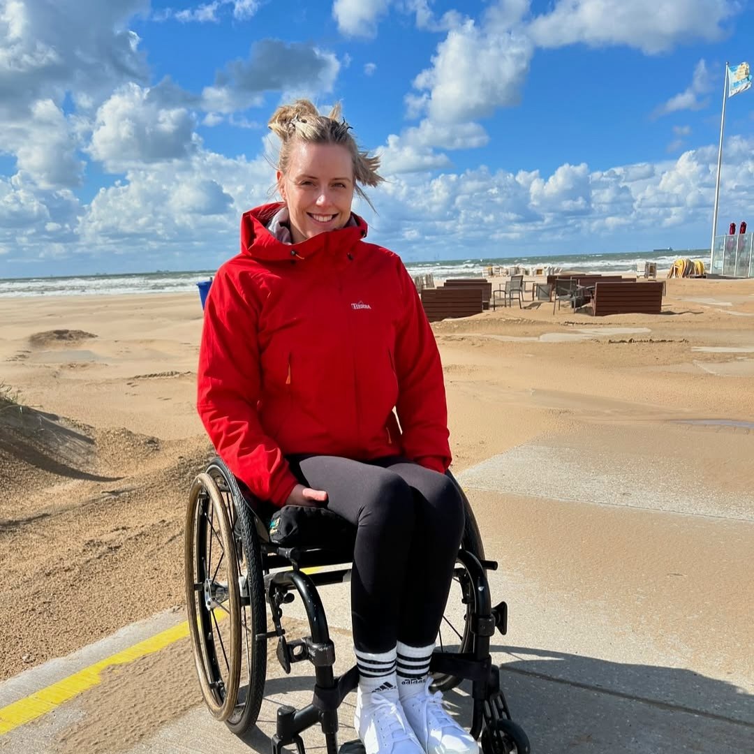 sometimes all you need is a little beach therapy, even from my wheelchair. it's just so peaceful here.