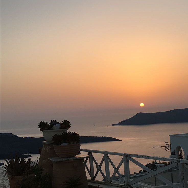 even the sun has to give in eventually. some things are inevitable.