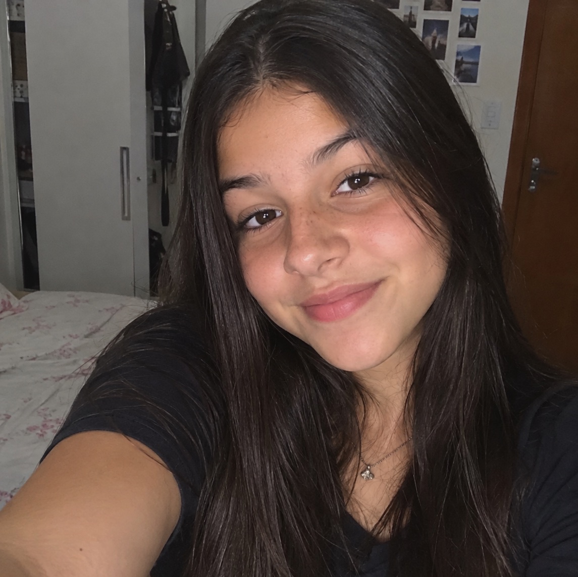 só queria que o dia acabasse com um céu rosa bem lindo ☁️💕