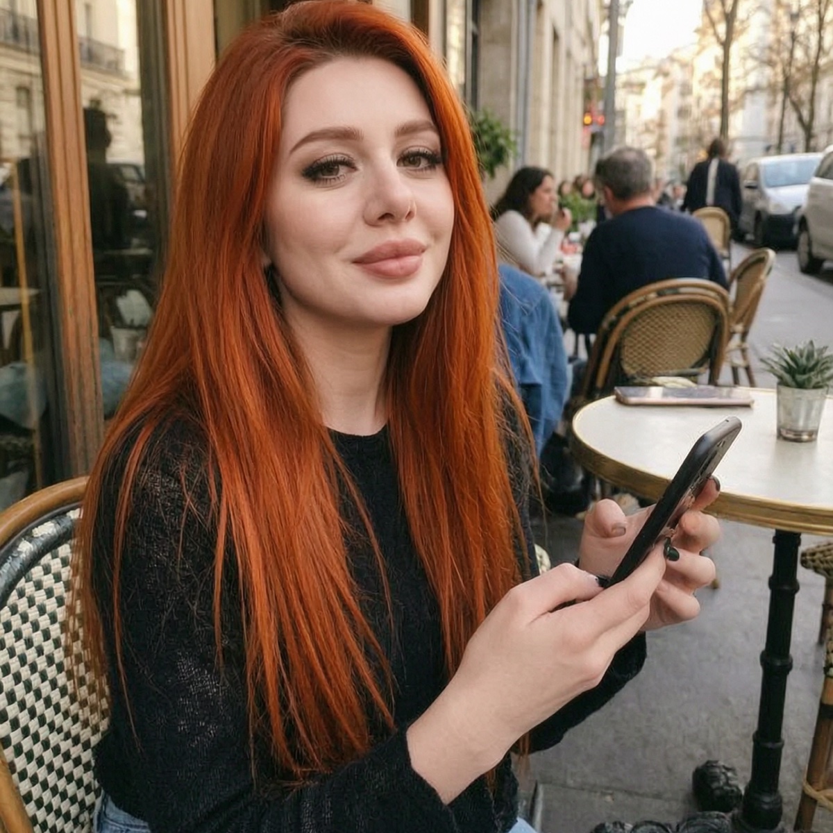 got my phone, got my coffee, just need someone to tease.