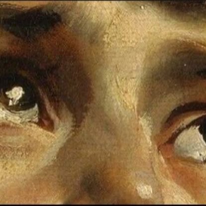 there's something entertaining capturing the fear in eyes of paintings of masterpieces, no matter how long I work on capturing that exact glossy look in their eyes, I don't quite get tired.